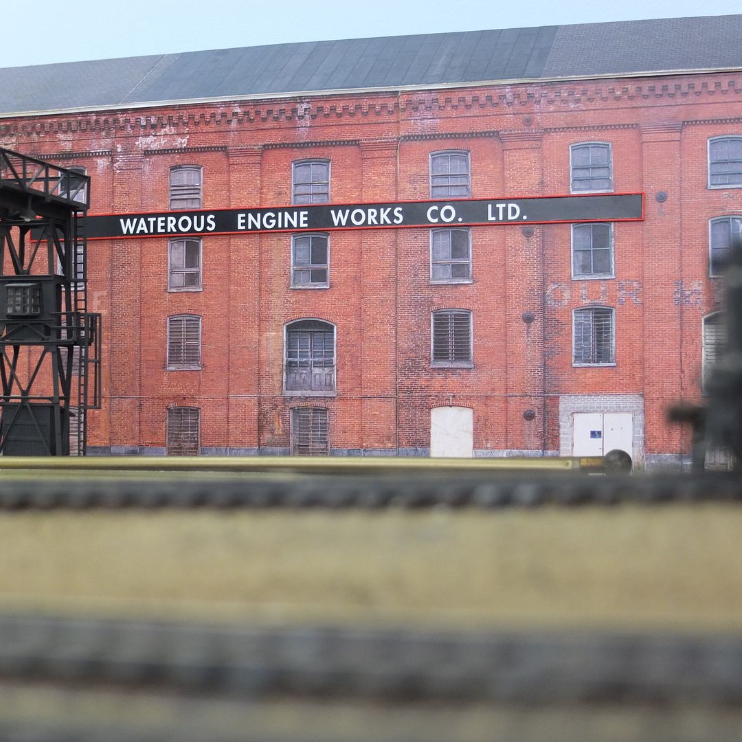 HO paper cut out buildings Model Railroader Magazine Model